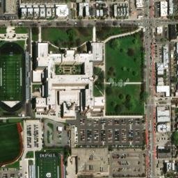 Satellite imagery of CHICAGO CONCORDIA CH SPIRE — NGS ME2841, US