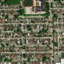 Satellite imagery of CHICAGO ST FERDINAND CH SPIRE — NGS ME3054, US