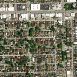 Satellite imagery of CHICAGO ST FERDINAND CH SPIRE — NGS ME3054, US