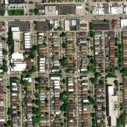 Satellite imagery of CHICAGO ST FERDINAND CH SPIRE — NGS ME3054, US