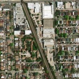 Satellite imagery of CHICAGO OLSON RUG CO TANK — NGS ME2791, US