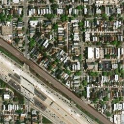 Satellite imagery of CHICAGO CONCORDIA CH SPIRE — NGS ME2841, US