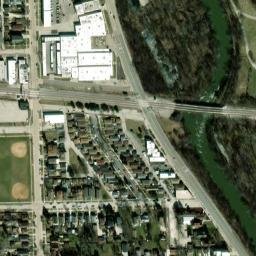 Satellite imagery of P 133 — NGS ME1661 — River Grove, US, US