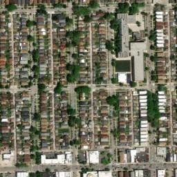 Satellite imagery of CHICAGO ST FERDINAND CH SPIRE — NGS ME3054, US