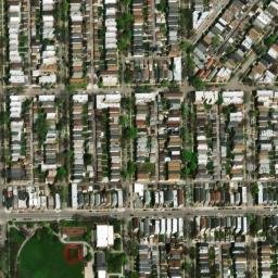 Satellite imagery of CHICAGO ST HYACINTH CH CUPOLA — NGS ME2857, US