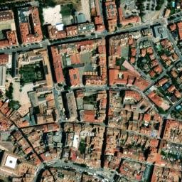 Satellite imagery of Roman temple of Vic, ES