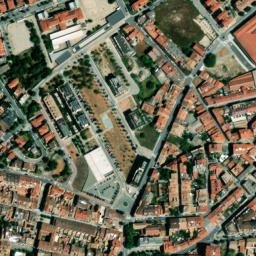 Satellite imagery of Roman temple of Vic, ES