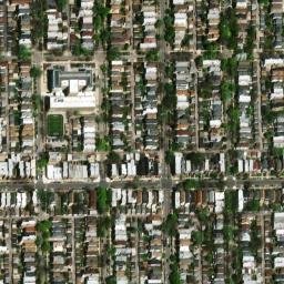 Satellite imagery of CHICAGO ST HYACINTH CH CUPOLA — NGS ME2857, US