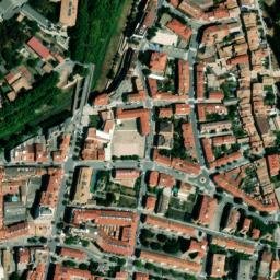 Satellite imagery of Roman temple of Vic, ES