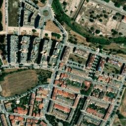 Satellite imagery of Roman temple of Vic, ES