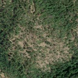 Satellite imagery of Cinnabar Mine, US