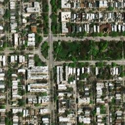 Satellite imagery of CHICAGO ST SYLVESTER CH SPIRE — NGS ME2848, US