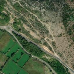 Satellite imagery of Qafa e Shtiqnit, AL