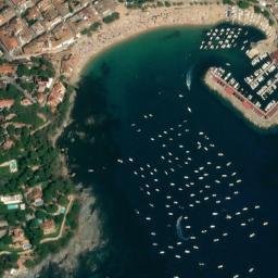Satellite imagery of Cap de Sant Sebastià, ES