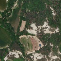 Satellite imagery of cairn, FR
