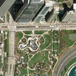 Satellite imagery of CHICAGO PURE OIL CO BLDG DOME — NGS ME2792, US