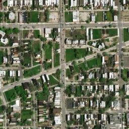 Satellite imagery of CHICAGO LADY OF SORROWS SPIRE — NGS ME2854, US