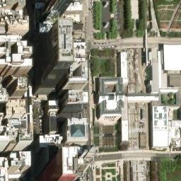 Satellite imagery of CHICAGO BOARD OF TRADE STATUE — NGS ME2795, US