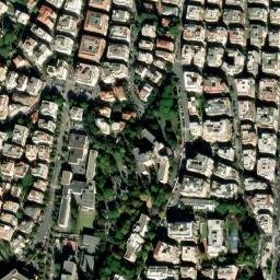 Satellite imagery of Basilica bb. Abdonis et Sennis (former church on top of the Catacomb of Pontian), IT