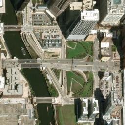 Satellite imagery of CHICAGO SEARS E TV TOWER — NGS ME2805, US