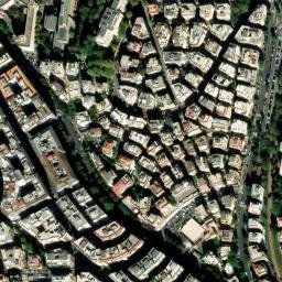 Satellite imagery of Basilica bb. Abdonis et Sennis (former church on top of the Catacomb of Pontian), IT