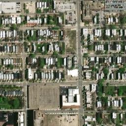 Satellite imagery of CHICAGO LADY OF SORROWS SPIRE — NGS ME2854, US