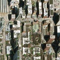 Satellite imagery of CHICAGO BOARD OF TRADE STATUE — NGS ME2795, US