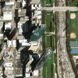 Satellite imagery of CHICAGO BOARD OF TRADE STATUE — NGS ME2795, US