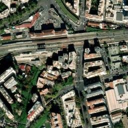 Satellite imagery of Basilica bb. Abdonis et Sennis (former church on top of the Catacomb of Pontian), IT