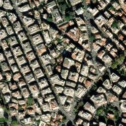 Satellite imagery of former medieval Basilica s. Eugeniae (approximate location), IT