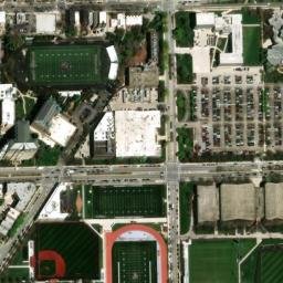 Satellite imagery of CHICAGO ST FRANCIS CH SPIRE — NGS ME2727, US