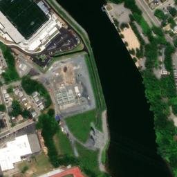 Satellite imagery of Bass Rock, US