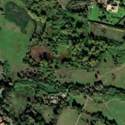 Satellite imagery of former medieval Basilica s. Eugeniae (approximate location), IT
