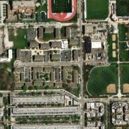 Satellite imagery of CHICAGO ST FRANCIS CH SPIRE — NGS ME2727, US