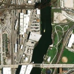 Satellite imagery of J 135 — NGS ME1610 — Chicago, US, US