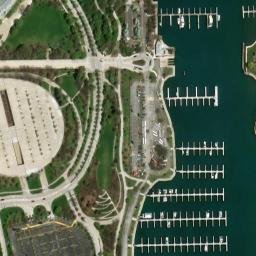 Satellite imagery of AIRPORT REF POINT — NGS ME1615 — Chicago, US, US