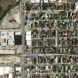 Satellite imagery of CHICAGO ST PAUL CH SPIRE — NGS ME2742, US