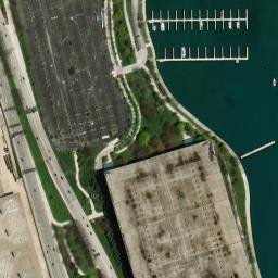 Satellite imagery of AIRPORT REF POINT — NGS ME1615 — Chicago, US, US