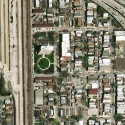 Satellite imagery of CHICAGO FIRST TRINITY CH SPIRE — NGS ME2725, US