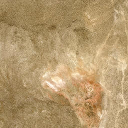Satellite imagery of Painted Hills Mine, US