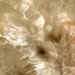 Satellite imagery of Painted Hills Mine, US