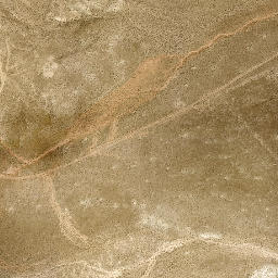 Satellite imagery of Painted Hills Mine, US