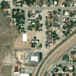 Satellite imagery of Y 338 — NGS MP0453 — Rawlins, US, US