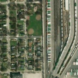 Satellite imagery of CHICAGO VISITATION CH SPIRE — NGS ME2726, US