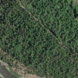 Satellite imagery of China Creek Mine, US
