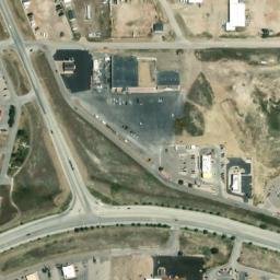 Satellite imagery of X 318 — NGS MP0245 — Rawlins, US, US