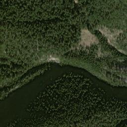 Satellite imagery of Tsarna mogila, BG