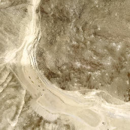 Satellite imagery of Royal Peacock Mine, US