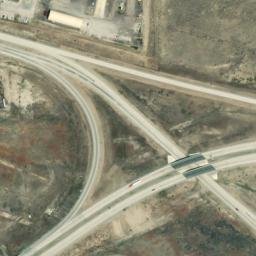 Satellite imagery of X 318 — NGS MP0245 — Rawlins, US, US