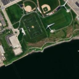 Satellite imagery of Fields Point, US